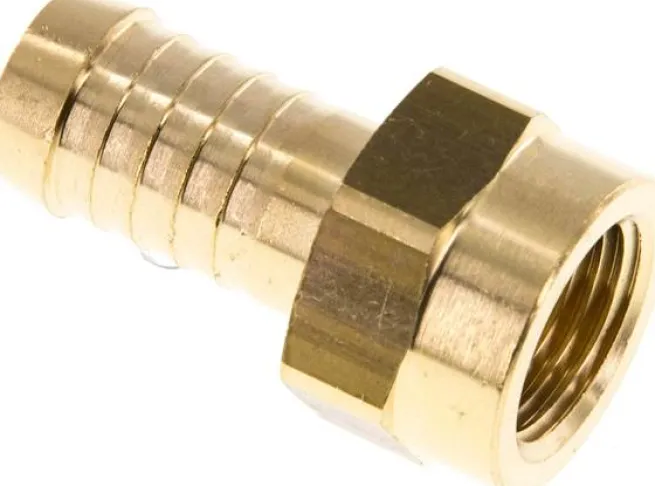 Aufschraub-Schlauchtülle M 16x1,5-13 (1/2")mm, Messing