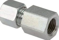 Aufschraub-Schneidringverschr. G 3/8"-12 L (M18x1,5), Stahl verzinkt