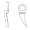 Ausglasmesser für Fahrzeugscheiben K28 53 mm