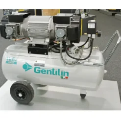 AUSSTELLER Gentilin ESK480/100 · 300 l/min · 10 bar · 3,1 kW · ölfreier Kolbenkompressor · ca. 1 Bh
