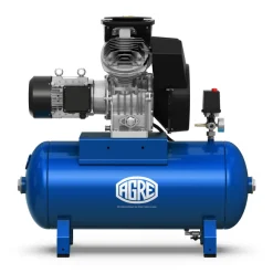 AUSSTELLER I AGRE Industrie-Kolbenkompressor Typ ALG MEK-4 10 90 D auf Behälter, 4116002264