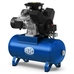 AUSSTELLER I AGRE Industrie-Kolbenkompressor Typ ALG MEK-4 10 90 D auf Behälter, 4116002264