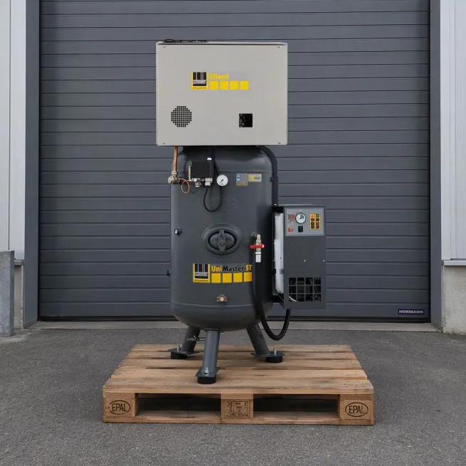 AUSSTELLER Schneider UNM STS 660-10-500 XSDK · 520 l/min · 10 bar · 4,0 kW · Kolbenkompressor · 1121580501