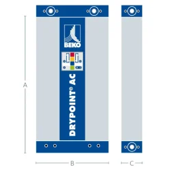 BEKO Adsorptionstrockner DRYPOINT AC 126 mit BEKOMAT Kondensatableiter