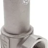 Überströmventil G 1-1/4", 0,5 - 2,5 bar, Edelstahl