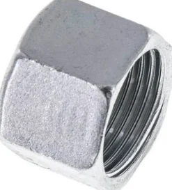 Überwurfmutter DN8, G 3/8", Bohrung 11,5mm, Stahl verz