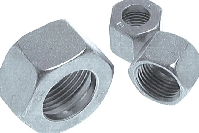 Überwurfmutter f. Schneidringverschr. 6 S (M14x1,5), Stahl verzinkt