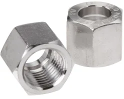 Überwurfmutter 1.4571, G 3/8", 4 / 6 / 9 mm