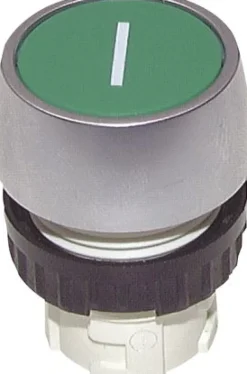 Betätigeraufsatz 22mm, Drucktaster (schwarz)