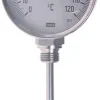 Bimetallthermometer, senkrecht D160/0 bis +120°C/160mm