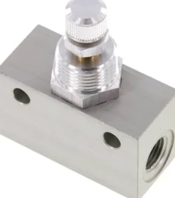 Block-Drosselrückschlagventil, G 1/4", Standard