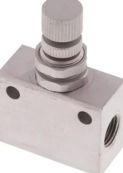 Block-Drosselrückschlagventil, G 1/8", Kompakt