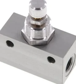 Block-Drosselventil, G 1/4", Standard