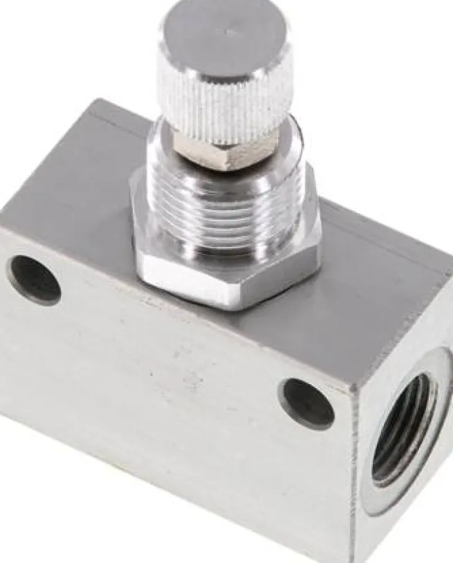 Block-Drosselventil, G 1/8", Standard