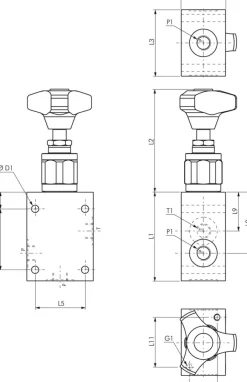 Bosch-Rexroth Druckbegrenzungsventil G 1/4",25 bar/50 l/min