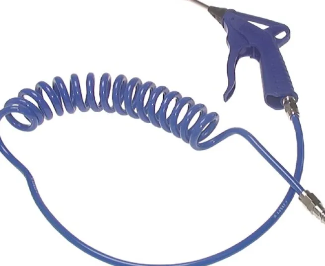 CEJN Ausblaspistole mit Spiralschlauch im Set, mit Spiralschlauch 2m und Schnellkupplung 7,2mm