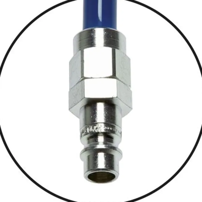Cejn-PUR-Spiralschlauch 12 x 8mm m. Kupplung, 4,0 mtr