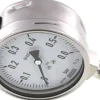 Chemie-Manometer senkrecht, 100mm, 0 - 0,6 bar