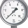 Chemie-Manometer senkrecht, 100mm, 0 - 250 bar