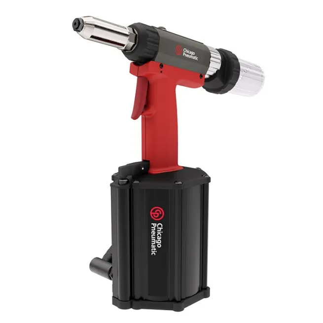 Chicago Pneumatic Druckluft Nietpistole, Stahl-Blindniete bis zu 6,4 mm und BULB-Niete bis zu 7,8 mm