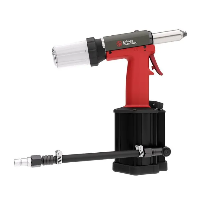 Chicago Pneumatic Druckluft Nietpistole, Stahl-Blindniete bis zu 5mm