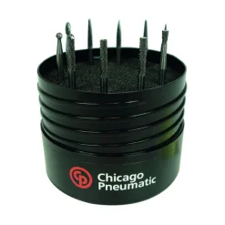 Chicago Pneumatic FRÄSER SET DOUBLE CUT 3MM 10 STÜCK