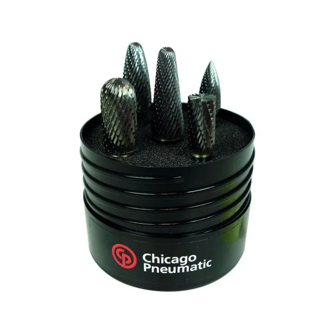 Chicago Pneumatic FRÄSER SET DOUBLE CUT 6MM 5 STÜCK