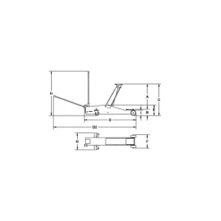Chicago Pneumatic Wagenheber CP80020
