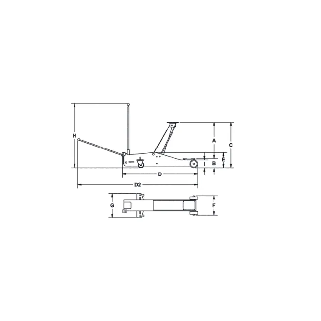 Chicago Pneumatic Wagenheber CP80020