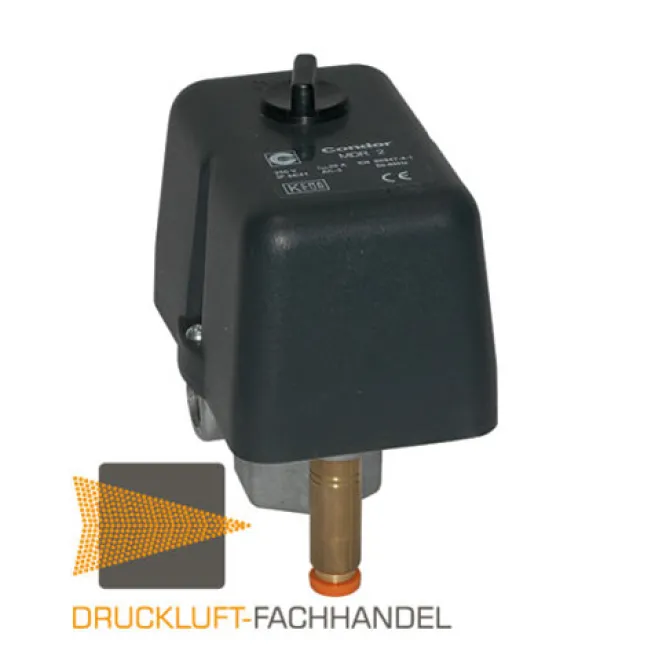 Condor Druckschalter MDR 2/11 Anschluss 4 x G1/4 inkl. Anlaufentlastungsventil AEV2S