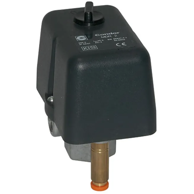 Condor Druckschalter MDR 2/11 Anschluss 4 x G1/4 inkl. Anlaufentlastungsventil AEV2S