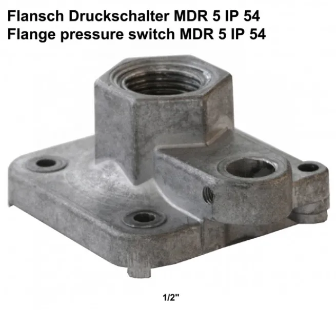 Condor Druckschalter Typ MDR 5/11 Sonderausführung mit Schutzart IP 65 G 1/2" Alu