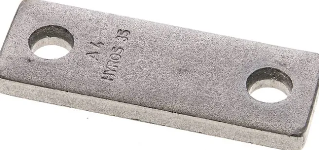 Deckplatte, Edelstahl, Baugröße 3, schwere Baureihe
