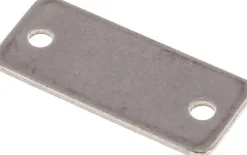 Deckplatte, Edelstahl, Baugröße 5, leichte Baureihe
