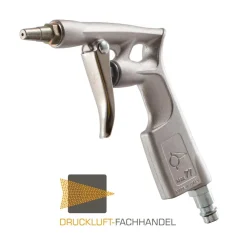 DF-Blaspistole aus Aluminium - dosierbar - mit Stecknippel NW 7,2