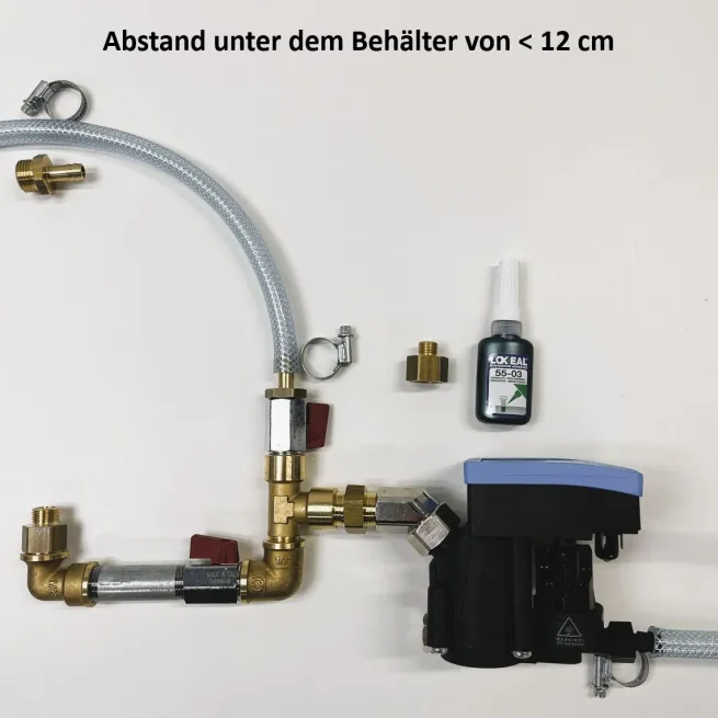 DF Kondensatableiter Set für mobile Kompressoren