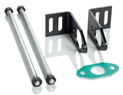 DF-Wandhalterung für Filter APF79 - APF103 inkl. Verbindungsset für 3 Filter WHE3-APF-M