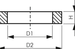 Dichtring aus Kupfer, für G 1