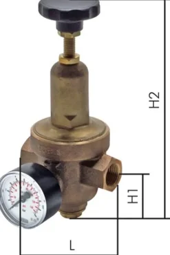 Dichtungssatz für Hochdruck-Druckminderer DRV 225-112