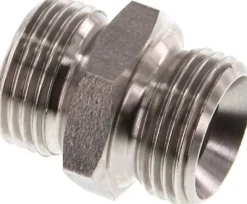 Doppelnippel G 3/8"-G 3/8", 1.4571