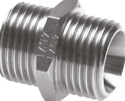 Doppelnippel G 1/4"-G 1/4", 1.4571