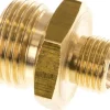 Doppelnippel G 1/2"-G 1/4", Messing/Rotguss