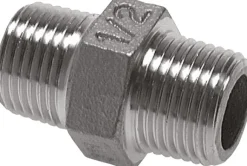 Doppelnippel R 1/2"-R 1/2", 1.4408