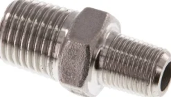 Doppelnippel R 1/4"-R 1/8", 1.4408