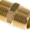 Doppelnippel R 3/8"-R 3/8", Messing/Rotguss