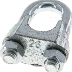 Drahtseilklemme f. 26,0mm Seil, M 14, B=41, Stahl verzinkt