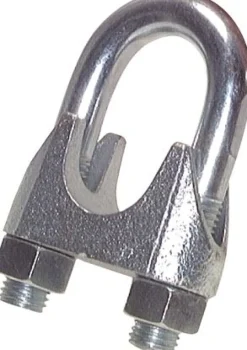 Drahtseilklemme f. 26,0mm Seil, M 14, B=41, Stahl verzinkt