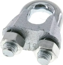 Drahtseilklemme f. 16,0mm Seil, M 12, B=29, Stahl verzinkt