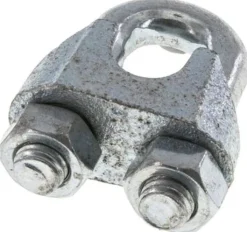 Drahtseilklemme f. 13,0mm Seil, M 10, B=24, Stahl verzinkt