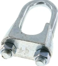 Drahtseilklemme f. 45,0mm Seil, M 18, B=65, Stahl verzinkt